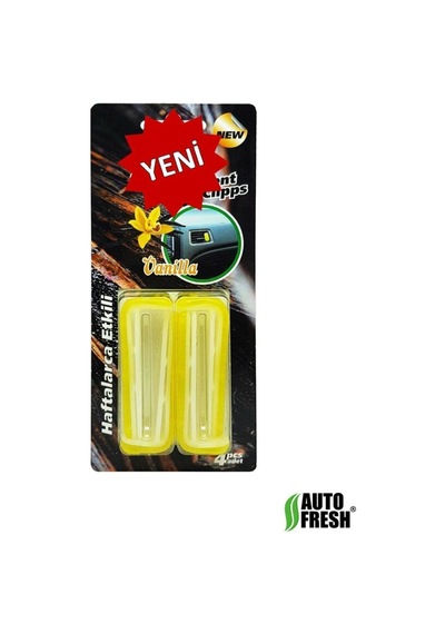 Oto Petek Kalorifer Kokusu Sarı - 2Paket 8Adet