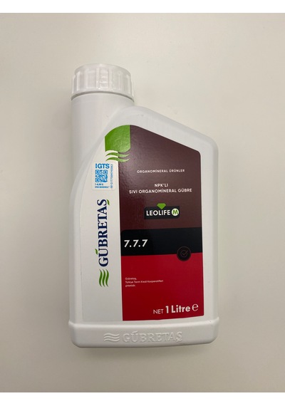 Leolife 7.7.7 Dengeli Sıvı Organomineral Gübre - 1 Litre Tüm Dönemler İçin Kök, Gövde Ve Çiçek Geliştirici