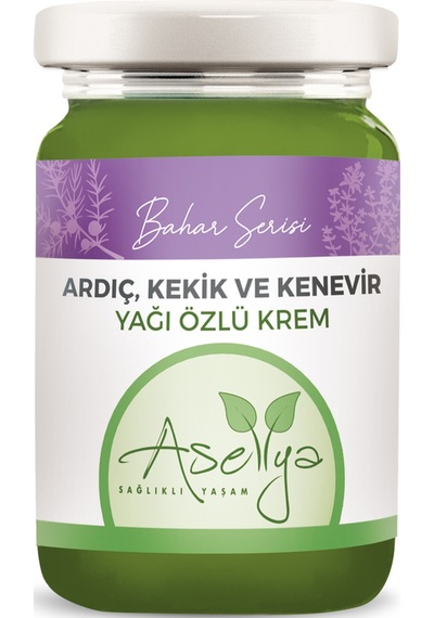 Asellya Doğal Ardıç Kekik ve Kenevir Yağı Özlü Krem 100 ML
