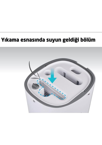 Tr Ayrex Vip Set Akıllı Mop%100 Temiz Su