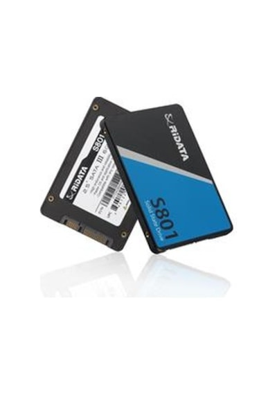 Ridata S801 Read Up 2.5 " 256 GB Sata III 6 GB-S S801 520 MB-S SSD Harddisk