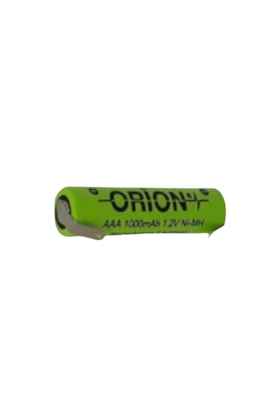 Orion İnce Kalem Aaa Şarjlı 1.2 V 1000 Mah Tıraş Makinesi Pili