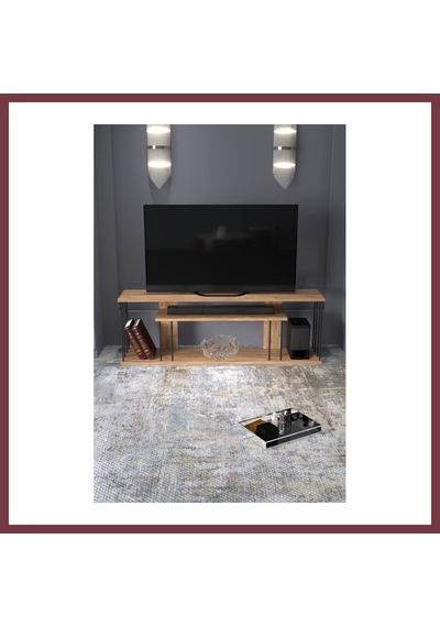 Storeşahin Gzd Plus Tv Ünitesi Kahverengi Çam Shn0720 Storeşahin Gzd Plus Tv Ünitesi Kahverengi Çam Shn0720