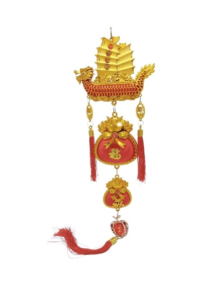 Feng Shui Dragon Şans Ve Bereket Askılık 90 Cm