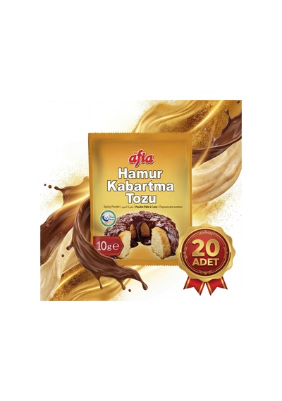 Afia Hamur Kabartma Tozu Poşet 20x10lu