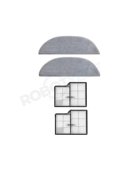 Roborock Saros 10 Uyumlu Mop Ve Hepa Filtre-4 Parça