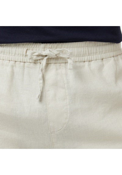 Nautica Erkek Krem Regular Fit Keten Pantolondüzp65215t