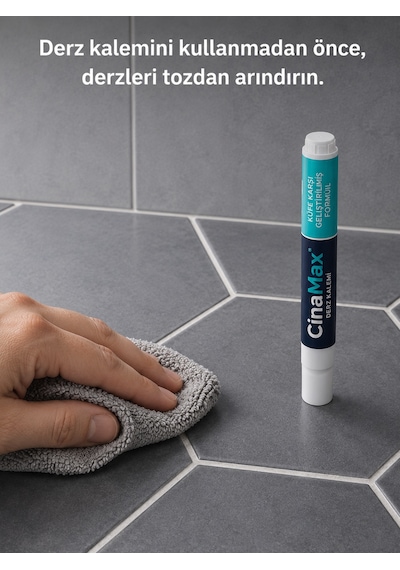 Beyaz Derz Kalemi Suya Dayanıklı Derz Boyama Kalemi Fayans Banyo Mutfak Seramik Yenileyici