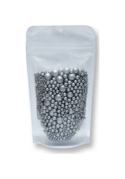 Draje Boncuk 2-4-8mm Gümüş 80gr