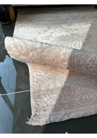Nısan Halı Salon, Oturma, Yatak Odası Halısı Desen Kodu 15151-055 Toz Pembe