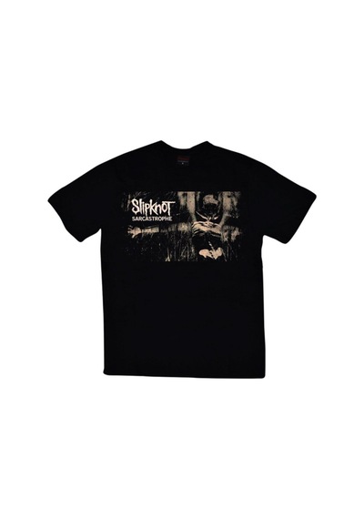 Slipknot Baskılı Unisex %100 Pamuk Siyah T-shirt SIYAH