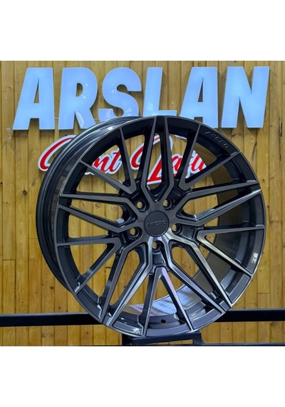 5 112 19 8.5-9.5 Et35-40 Ch73,1 Ön Arka Titanium Elmas Kesim Arceo Sevilla Jant Takımı 4ad