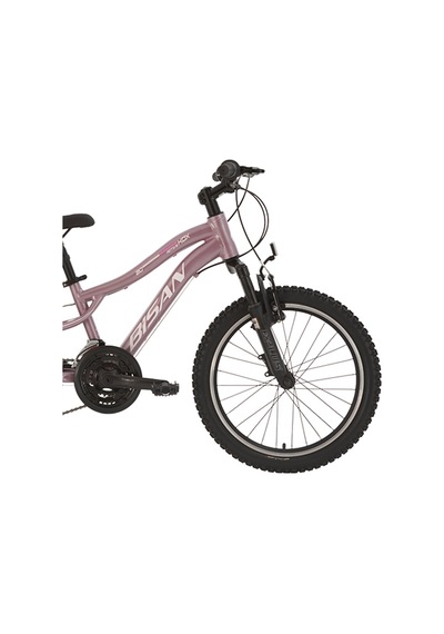 Kdx 2500 V Fren 20 Jant Çocuk Bisikleti 28 Cm Kadro 21 Vites Metalik Pembe Beyaz Pembe