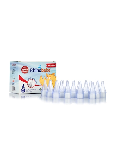 Rhinobebe Maxi Paket Nazal Aspiratör Yedek Ucu 20'li