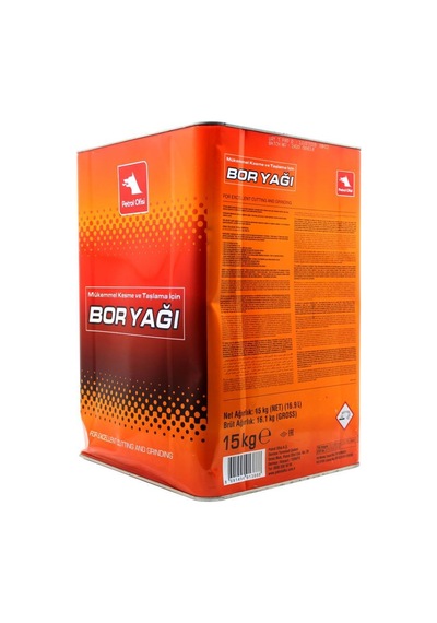 Petrol Ofisi Bor Yağı Su İle Karışabilen Metal İşleme Yağı 15 KG