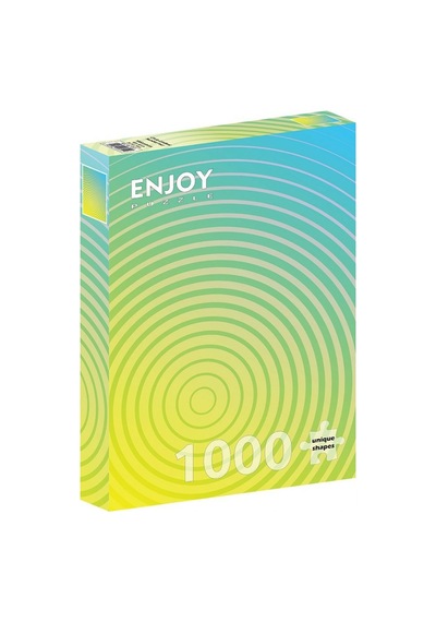 Enjoy Puzzle 1000 Parça Yeşil/Sarı Gradyan Puzzle