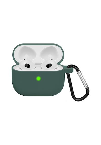 Fitcase Apple Uyumlu AirPods 3. Nesil Lansman Silikon Kılıf
