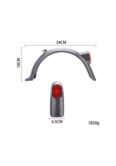 Xiaomi Mi 4 Elektrikli Scooter Arka Çamurluk + Arka Lamba
