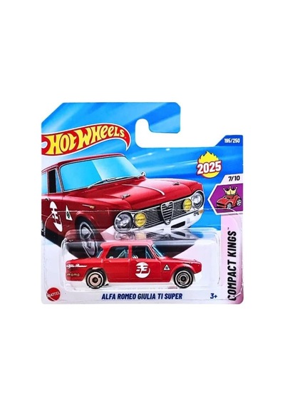 Hot Wheels Tekli Arabalar Alfa Romeo Giulia T1 Super Hyw40 Renkli