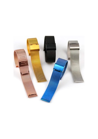 Paslanmaz Çelik Kordon Mk1002-rose Gold - 24mm Şeffaf
