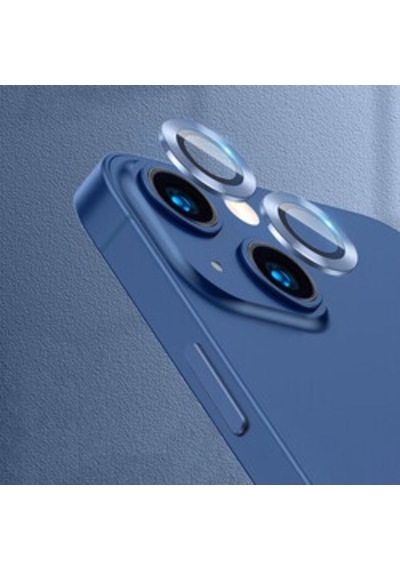 Lexroo İphone 13 Mini Kamera Lens Koruyucu - Mavi