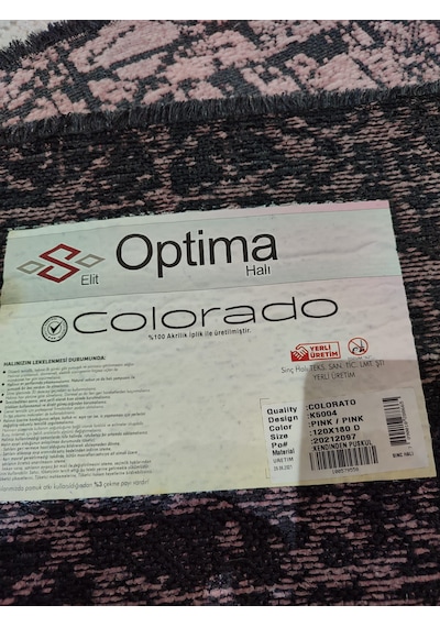 Optima Halı Colorado K5004 Pembe 120 180