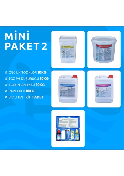 Havuz Bakım Seti Mini Paket 2