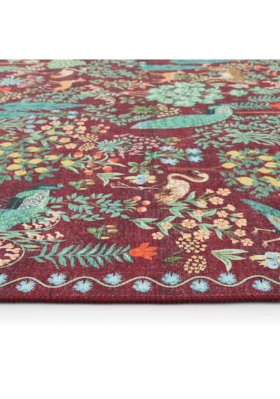 Kilim Home Halı Botanika Bt 01 Bordo