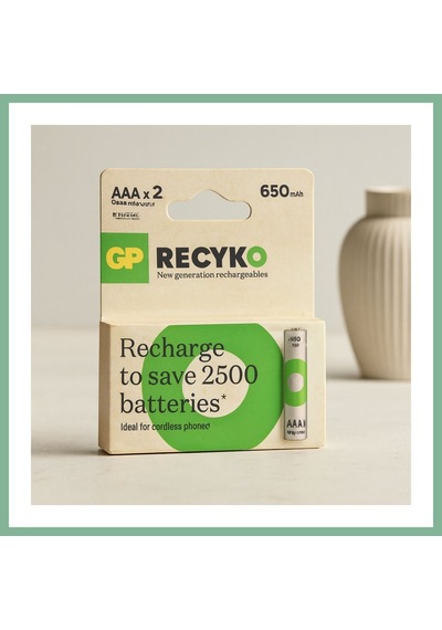 Bşkvirgo Aaa Şarjlı Pil 650mah İnce Bsk2026