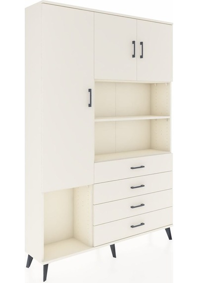 Arges Dolap 7 Raflı 4 Çekmeceli 3 Kapaklı 132x30x195 Aytaşı-a... Aytaşı Arges Dolap 7 Raflı 4 Çekmeceli 3 Kapaklı 132x30x195 Aytaşı-a... Aytaşı