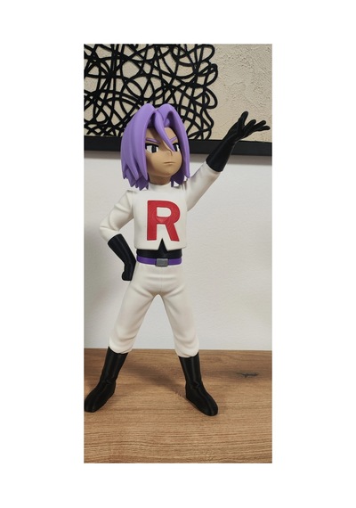 James Del Team Rocket Figür Roket Takımı Pokemon