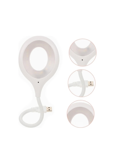 Powermaster Portatif Akrobatik 20 Smd Ledli Usb Gece Kitap Okuma Çalışma Lambası Powerbank Uyumlu Diğer