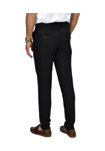 Erkek Jogger Silim Fit Kumaş Pantolon P1023 Bgl-st04504 Siyah