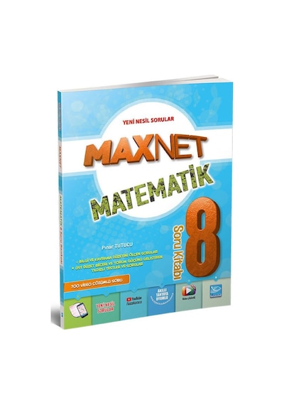 Karaca Eğitim Yayınları Maxnet 8. Sınıf Matematik Soru Kitabı
