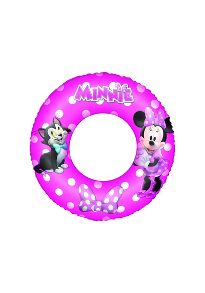 Bestway Mickey Mouse Minnie 56cm Şişme Deniz Simidi - 91040 Mor