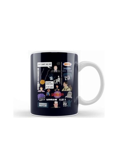 The Us Office Collection Kupa Bardak Porselen Karışık