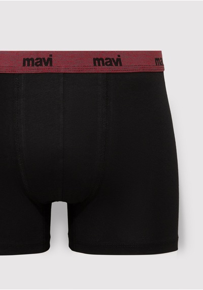 Mavi - Siyah Basic Boxer 091699-900 Siyah