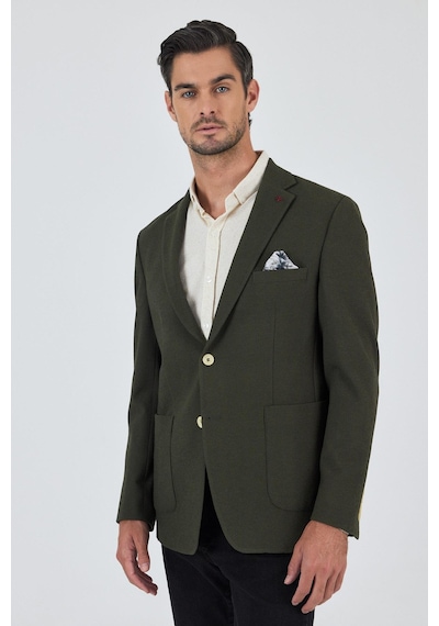 İmza Koyu Haki Mono Yaka Gofreli Esnek 6 Drop Slim Fit Casual Ceket 1002250126 Koyu Haki İmza Koyu Haki Mono Yaka Gofreli Esnek 6 Drop Slim Fit Casual Ceket 1002250126 Koyu Haki
