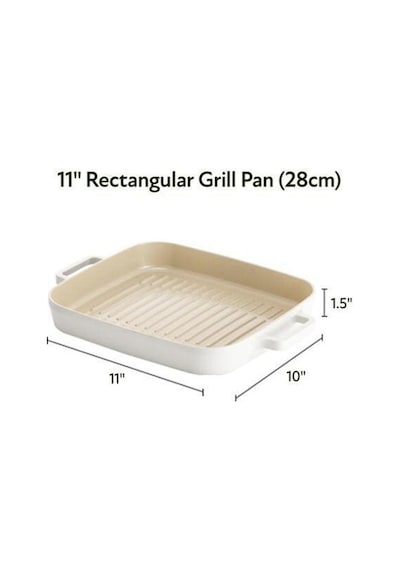 Neoflam Fika Aluminyum Döküm Grill Izgara Tava 28 CM