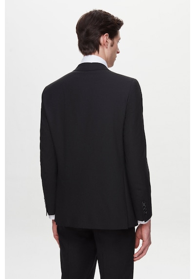 D's Damat Ds Damat Regular Fit Siyah Düz Travel Takim Elbise 6he05ob35565m 001