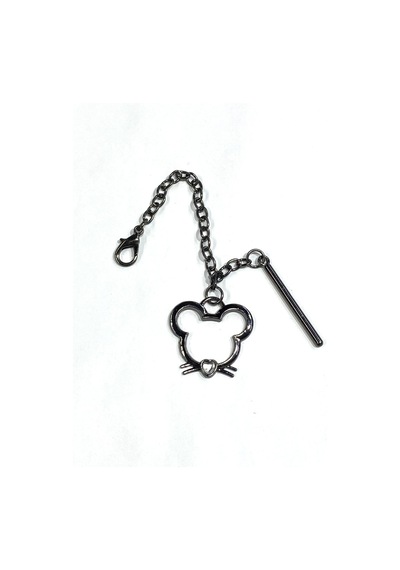 Karantuhafiye Metal Çanta Sallantı Süsü / 16 Cm / Slt1 Antrasit