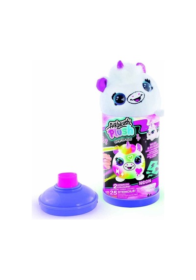 45521 Sun-cnl-hobi Set Aırbrush Plush Mystery Mını Plush Neon Serıes 2 - Izbp-892677 1 Adet
