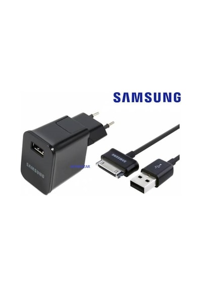 Axya Samsung Uyumlu Galaxy Note 10.1 Tab Şarj Aleti Ve Usb Kablo