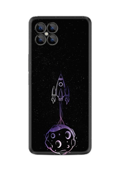Omix X600 Uyumlu Kılıf Silikon Desen Özel Seri Master Space