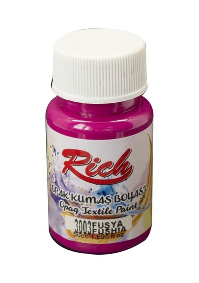 Rich Opak Kumaş Boyası 50 Cc. 3003 Fuşya