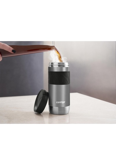 Contigo Byron Pro Snapseal Termos Bardak 470 Ml, Gri