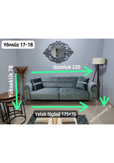 Mimoza Koltuk Takımı 3+1 7