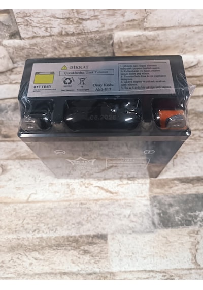 Ortec 12n5 12v 5ah Motosiklet Aküsü 2025