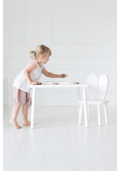 Bee Smart Ms-24-1 Full Beyaz Set 1 Masa 1 Sandalye BEESMART.008 Diğer