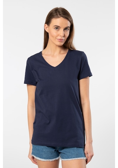 Wtshirt Venice Kısa Kollu V Yaka Kadın T-shirt Laci 001
